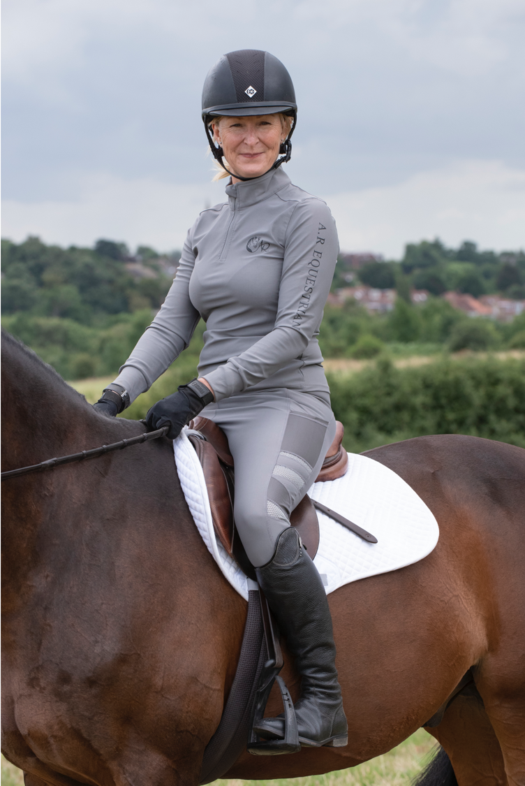 Grey Riding Leggings – Montriond Equestrian